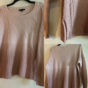 American Eagle Purple Ombré Sweater